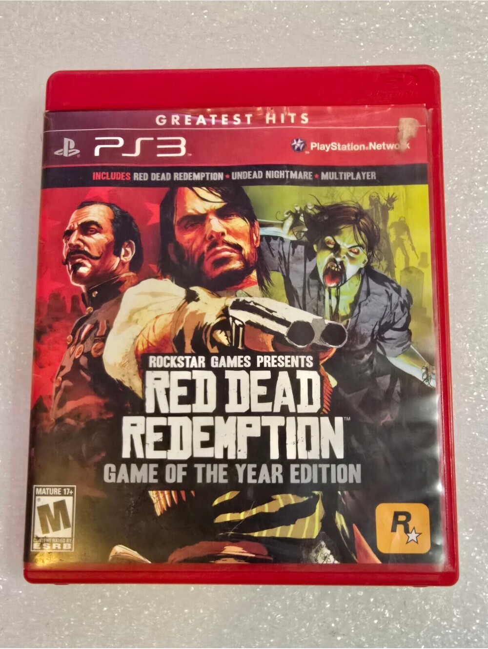 PS3 Red Dead Redemption PlayStation 3 M-Mature 17+